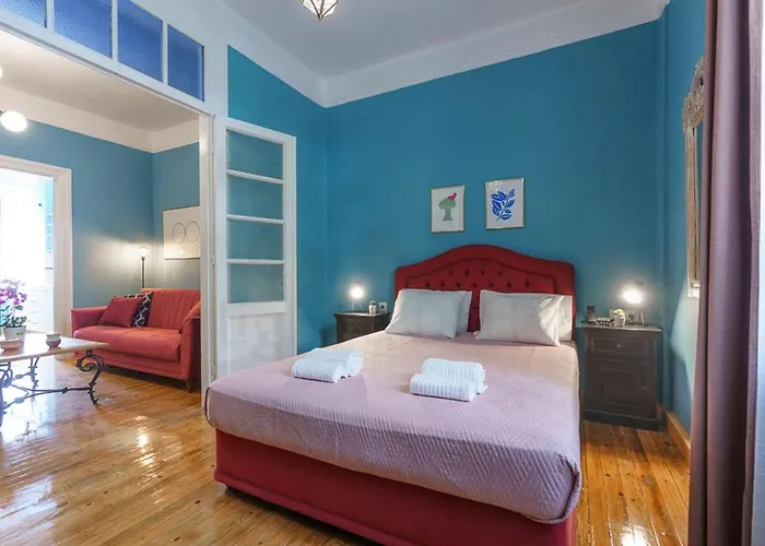 Luxury Art Deco 1-bed In Апартаменты Салоники